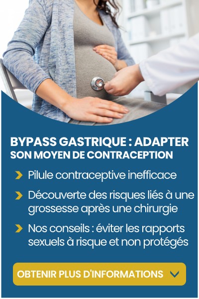 Bypass gastrique : danger de la pilule contraceptive non absorbée